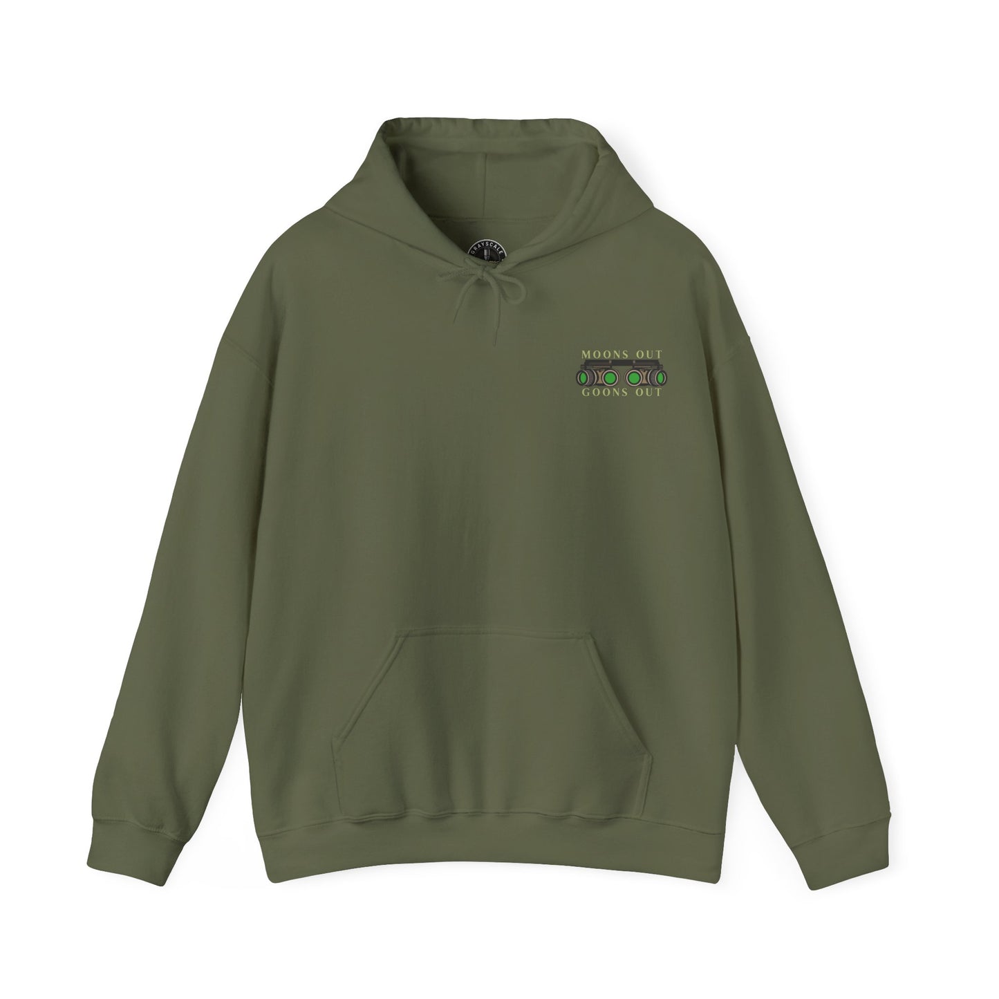 Angry Tactical Squirrel - Moons Out Goons Out Hoodie