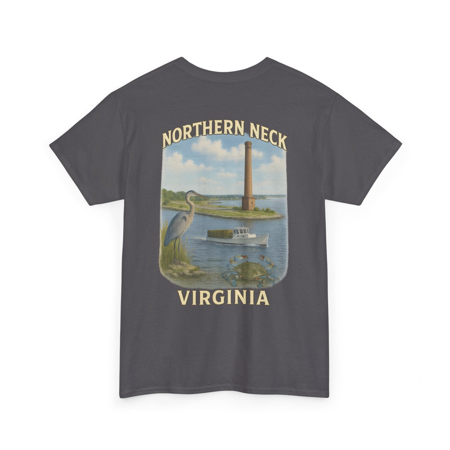 Northern Neck, Virginia (NNK) – “The Stack” – Reedville, Virginia Scenic T-Shirt