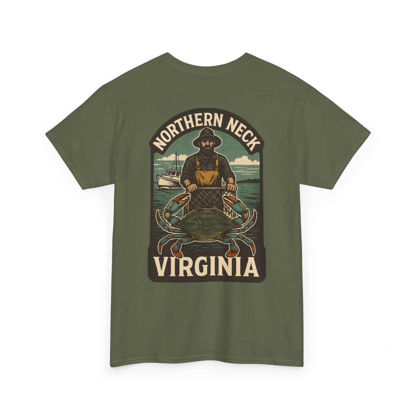 Northern Neck of Virginia (NNK) – Classic Crabber Heritage T-Shirt