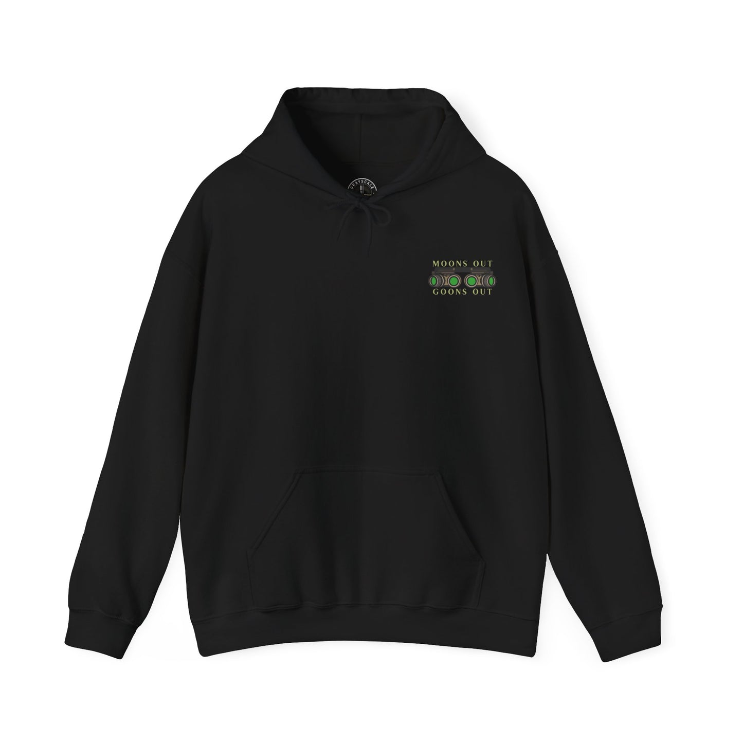 Angry Tactical Squirrel - Moons Out Goons Out Hoodie