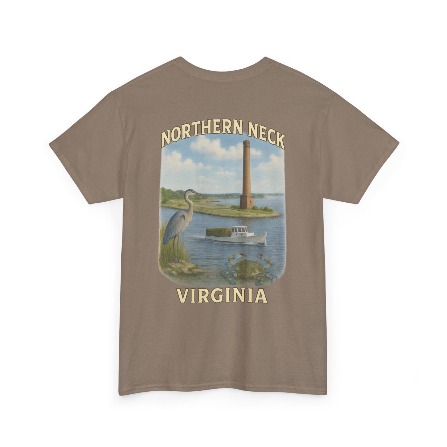 Northern Neck, Virginia (NNK) – “The Stack” – Reedville, Virginia Scenic T-Shirt