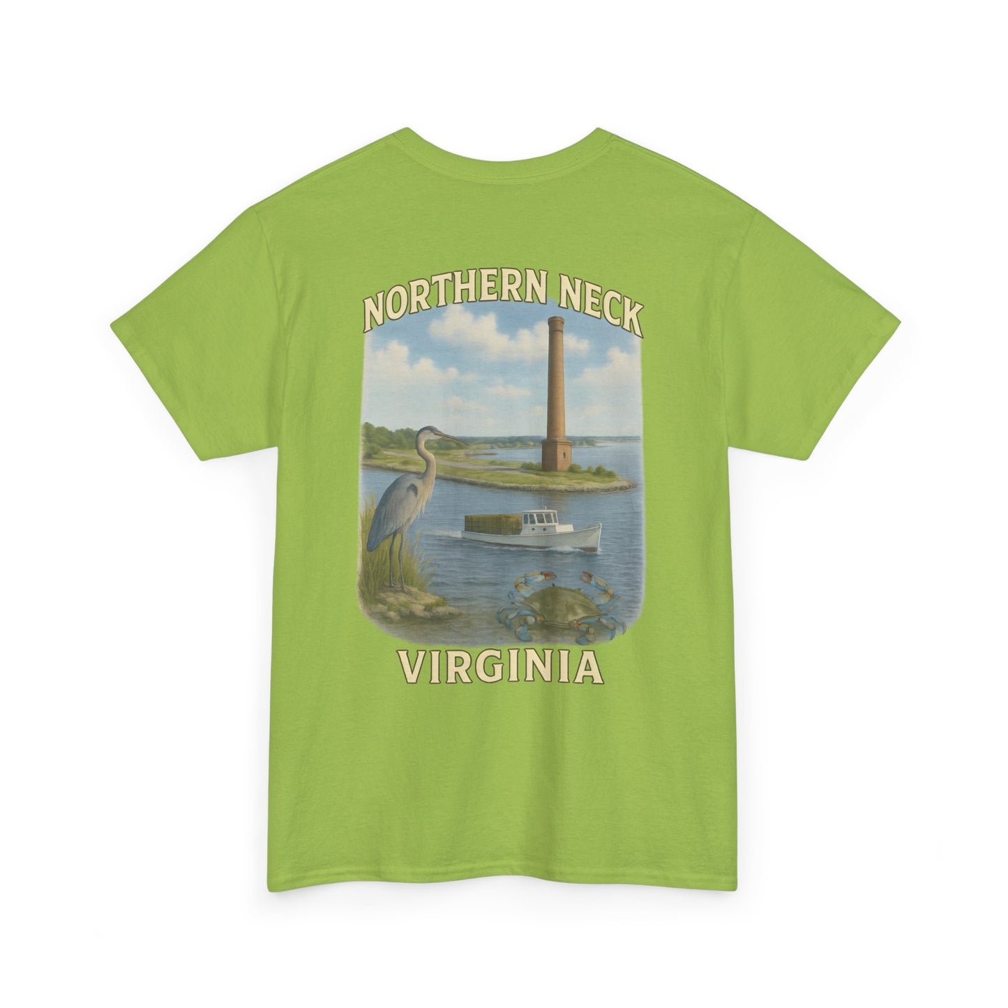 Northern Neck, Virginia (NNK) – “The Stack” – Reedville, Virginia Scenic T-Shirt