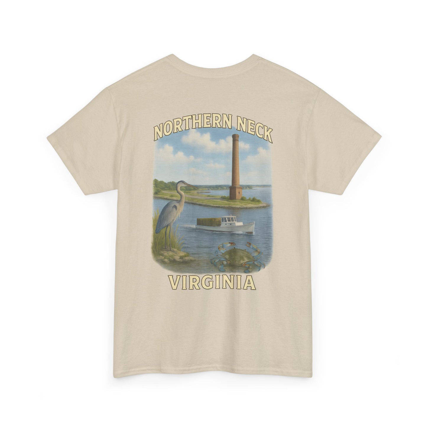 Northern Neck, Virginia (NNK) – “The Stack” – Reedville, Virginia Scenic T-Shirt