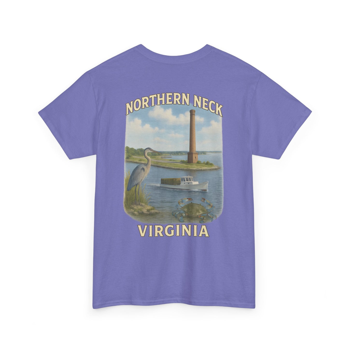 Northern Neck, Virginia (NNK) – “The Stack” – Reedville, Virginia Scenic T-Shirt