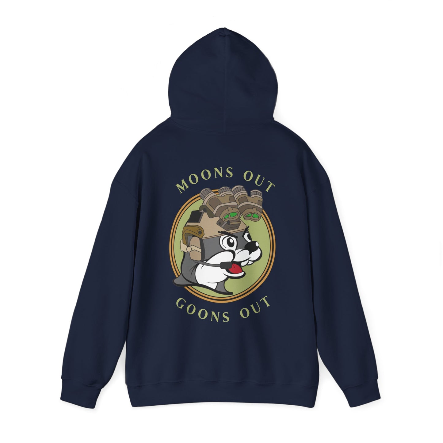 Angry Tactical Squirrel - Moons Out Goons Out Hoodie