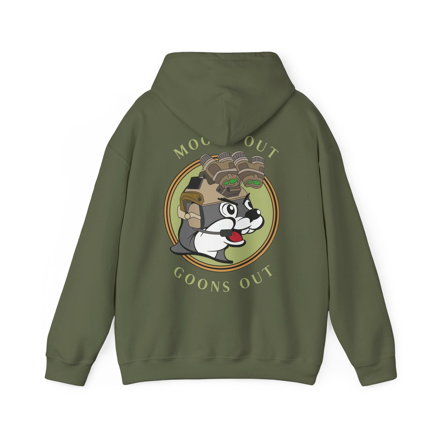 Angry Tactical Squirrel - Moons Out Goons Out Hoodie