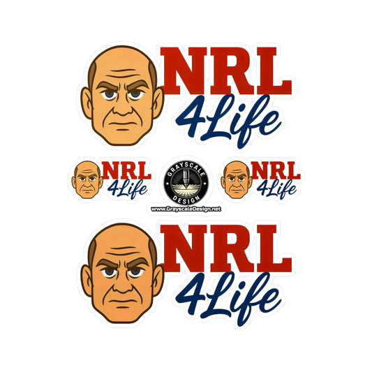 "NRL 4Life" Vinyl Decals - 8"x10" Sheet