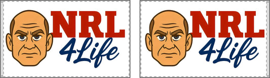 "NRL 4Life" 3'x5' Double Sided Flag