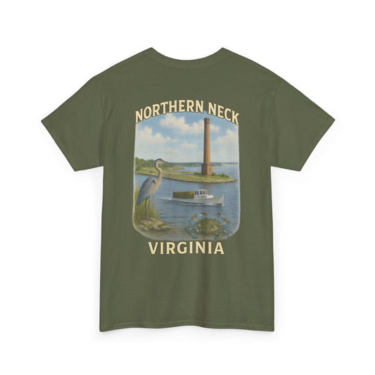 Northern Neck, Virginia (NNK) – “The Stack” – Reedville, Virginia Scenic T-Shirt